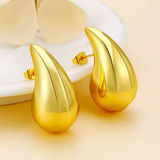 Teardrop Chunky Earrings
