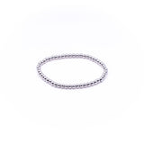 Stackable Bracelet in White Gold - getbalmy