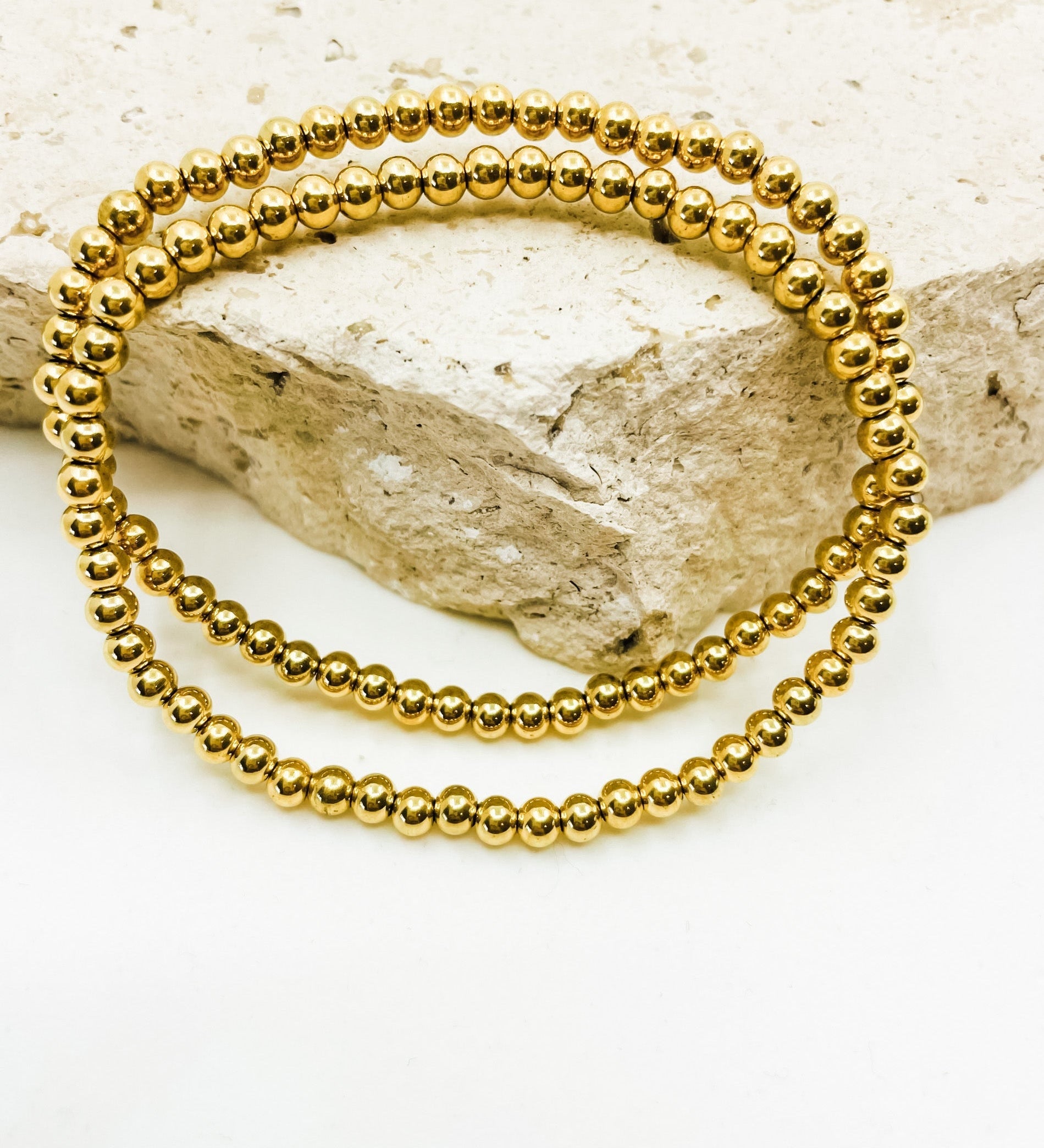 Stackable Bracelet in 14K Gold - getbalmy