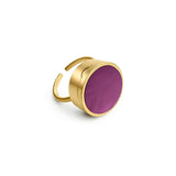 Mila Lip Balm Ring in 14K Gold