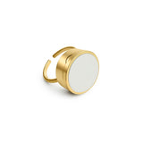 Sienna Lip Balm Ring in 14K Gold