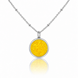 Goldie Lip Balm Necklace in Stainless Steel