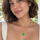 Eden Lip Balm Necklace in 14K Gold