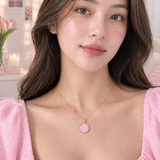Dolly Lip Balm Necklace in 14K Gold