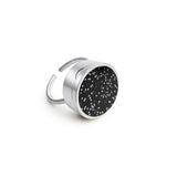 Indi Lip Balm Ring in Stainless Steel