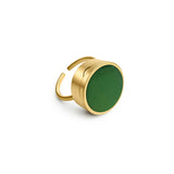 Eden Lip Balm Ring in 14K Gold