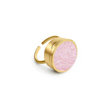 Elle Lip Balm Ring in 14K Gold
