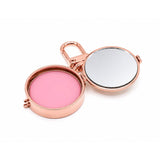 Surf Lip Balm Key Ring in Rose Gold