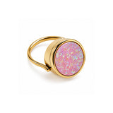 Dolly Lip Balm Ring in 14K Gold