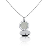 Roxy Lip Balm Necklace in Stainless Steel