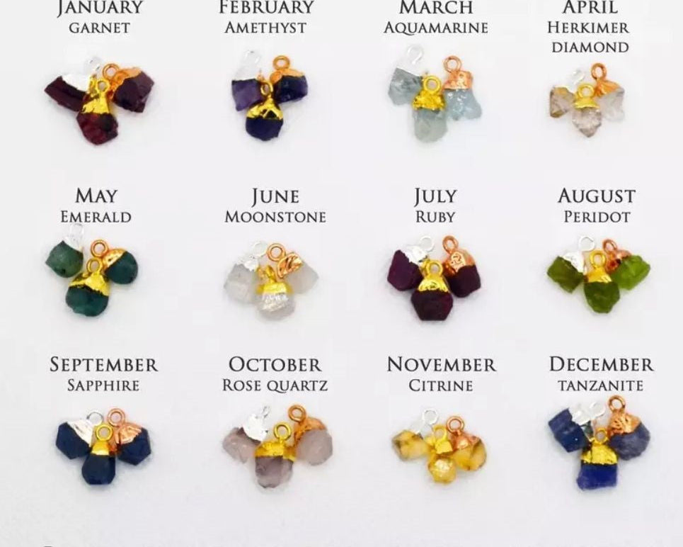 Birthstones in Rose Gold - getbalmy