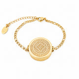 Boho Mini Lip Balm Bracelet in 14K Gold