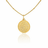 Boho Lip Balm Necklace in 14K Gold