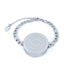 Boho Lip Balm Bracelet in White Gold - getbalmy