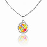 Capri Lip Balm Necklace in Stainless Steel