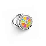 Capri Lip Balm Ring in Stainless Steel