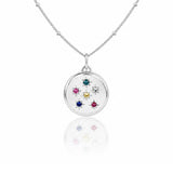 Chloe Lip Balm Necklace in Stainless Steel