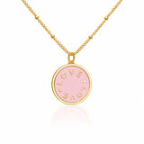 Darling Lip Balm Necklace in 14K Gold