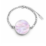 Elle Lip Balm Bracelet in Stainless Steel