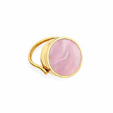 Elle Lip Balm Ring in 14K Gold