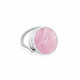 Elle Lip Balm Ring in Stainless Steel