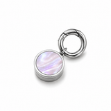 Elle Lip Balm Charm in Stainless Steel