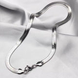 Snake Chain in Stainless Steel