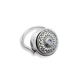 Paris Lip Balm Ring in Stainless Steel