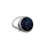 Indi Lip Balm Ring in Stainless Steel