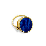 Saylor Lip Balm Ring in 14K Gold