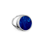 Saylor Lip Balm Ring in Stainless Steel