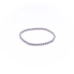 Stackable Bracelet in White Gold - getbalmy