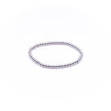 Stackable Bracelet in White Gold - getbalmy