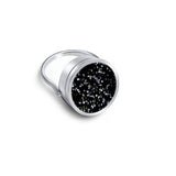 Indi Lip Balm Ring in Stainless Steel
