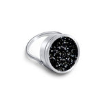 Indi Lip Balm Ring in Stainless Steel