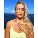 Lacey Lip Balm Ring in 14K Gold