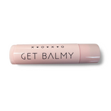Boho Lip Balm Ring in White Gold