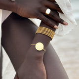 Mini Original Lip Balm Bracelet in 14K Gold - getbalmy