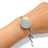 Mini Original Lip Balm Bracelet in White Gold - getbalmy