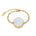 Mini Mother of Pearl Lip Balm Bracelet in 14K Gold - getbalmy