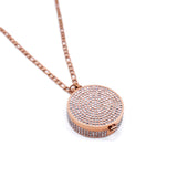 Bling Lip Balm Necklace in Rose Gold - getbalmy