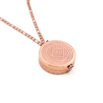 Boho Lip Balm Necklace in Rose Gold - getbalmy