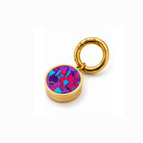 Roxy Lip Balm Charm in 14K Gold