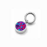 Roxy Lip Balm Charm in Stainless Steel
