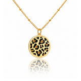 Savannah Lip Balm Necklace in 14K Gold