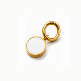 Sienna Lip Balm Charm in 14K Gold
