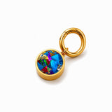 Stella Lip Balm Charm in 14K Gold