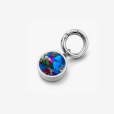 Stella Lip Balm Charm in Stainless Steel