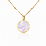 Elle Lip Balm Necklace in 14K Gold