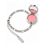 Turquoise Lip Balm Bracelet in Stainless Steel